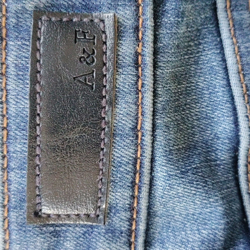 Abercrombie & Fitch Simone woman size 2 high rise super skinny jeans - Picture 3 of 5